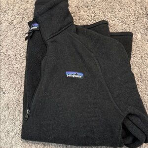 Patagonia Black Quarter-Zip Fleece